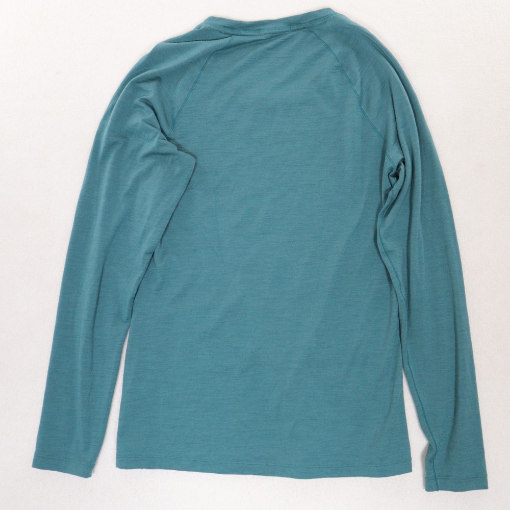 Smartwool Merino 150 Top Women M Base Layer Long Sleeve Teal Blue Merino Wool - Picture 2 of 9